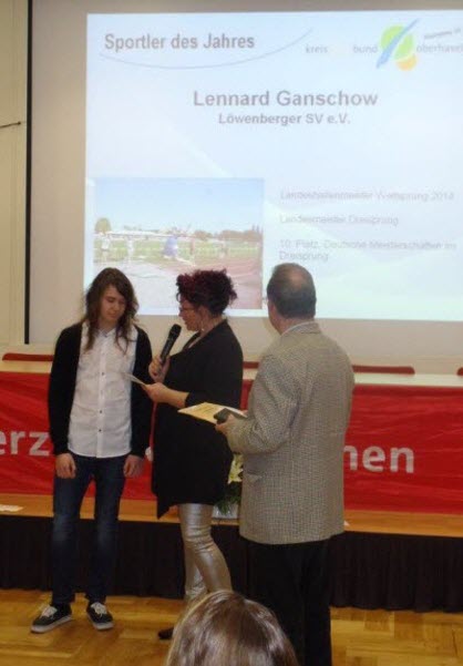 Sportlerehrung des Landkreises Oberhavel 2014
