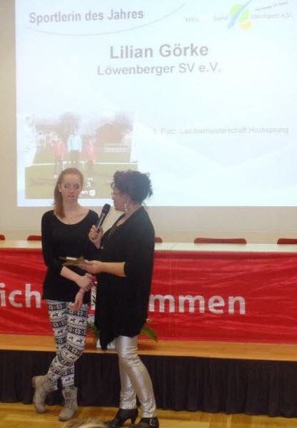 Sportlerehrung des Landkreises Oberhavel 2014