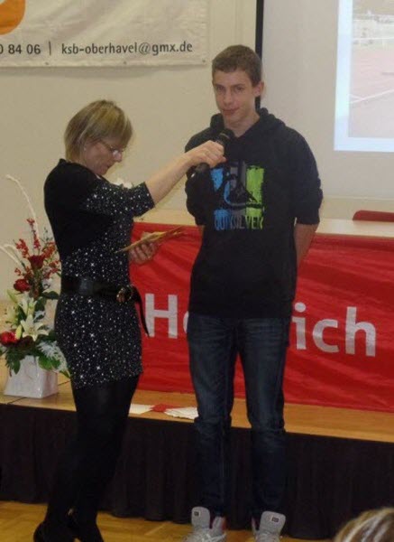 Sportlerehrung des Landkreises Oberhavel 2014