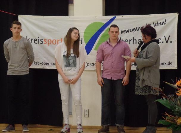 Sportlerehrung des Landkreises Oberhavel 2015