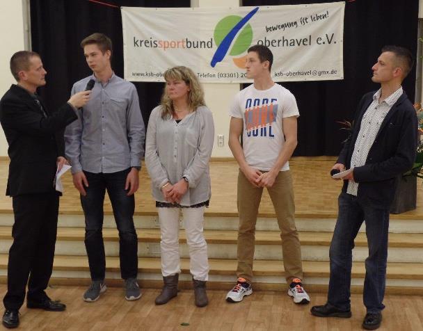 Sportlerehrung des Landkreises Oberhavel 2015