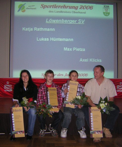 Sportlerehrung Kreis Oberhavel 2006